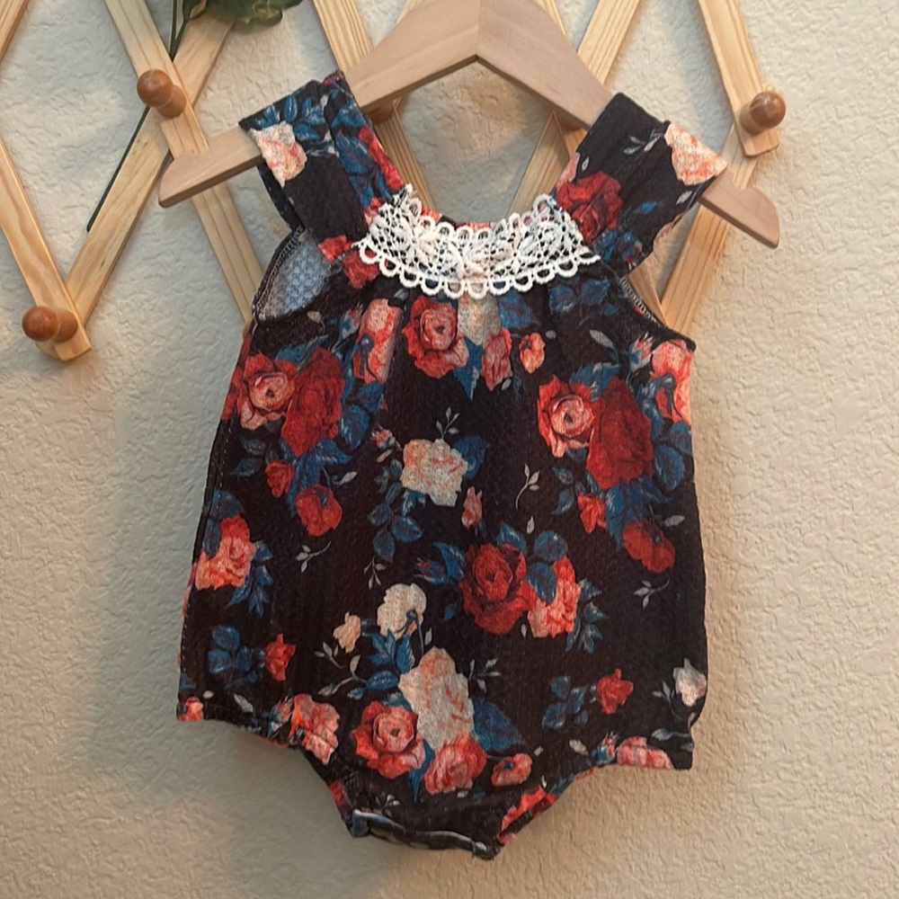 Pat Pat Rose Romper